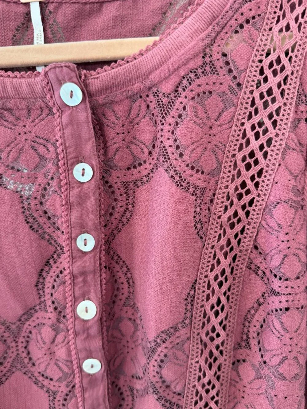 FREE PEOPLE JAE CRUSHED BERRY TOP